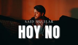 SAID AGUILAR SE SUMA A LA LUCHA CONTRA EL ABUSO INFANTIL CON “HOY NO”