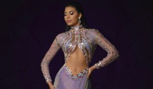 ARIAGNY DABOIN ENALTECIÓ EL NOMBRE DE VENEZUELA EN EL MISS MUNDO