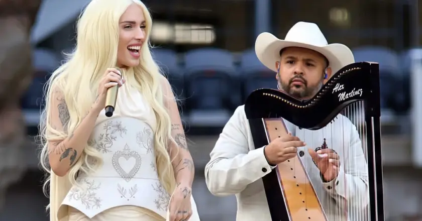 Arpamartínez impulsa el arpa venezolana junto a Elena Rose en la gira de Karol G