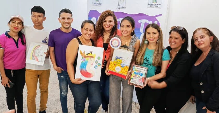 Dara Varela, Thaymar Pineda y Lewis Gonzales Ganaron Concurso “Pinta Tu Mundo de Colores”