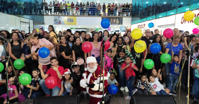 Orinokia Mall le da la bienvenida a la navidad junto a los guayaneses