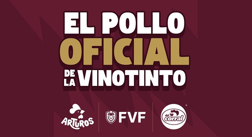 Arturos y Del Corral se convierten en el Pollo oficial de la Vinotinto