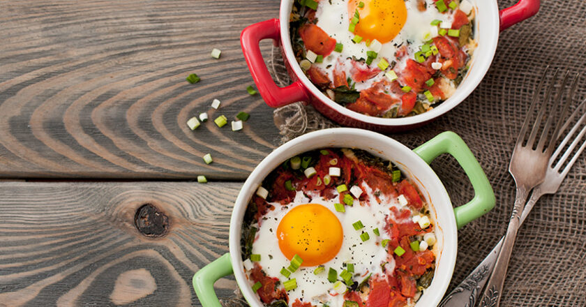 Dale un toque gourmet a tu desayuno con deliciosos huevos a la napolitana