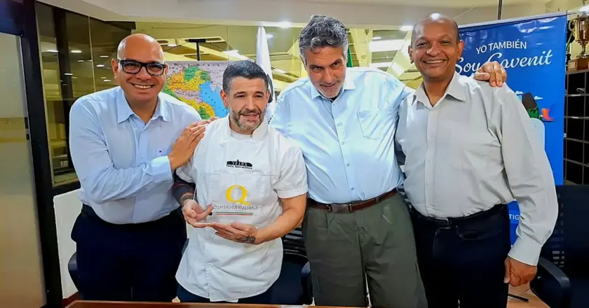 CAVENIT Bolívar hace entrega del sello internacional “Ospitalità Italiana” al restaurante Teana Punto Gastronómico