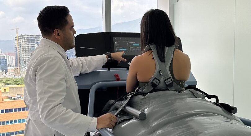 Rehabilitación en gravedad cero