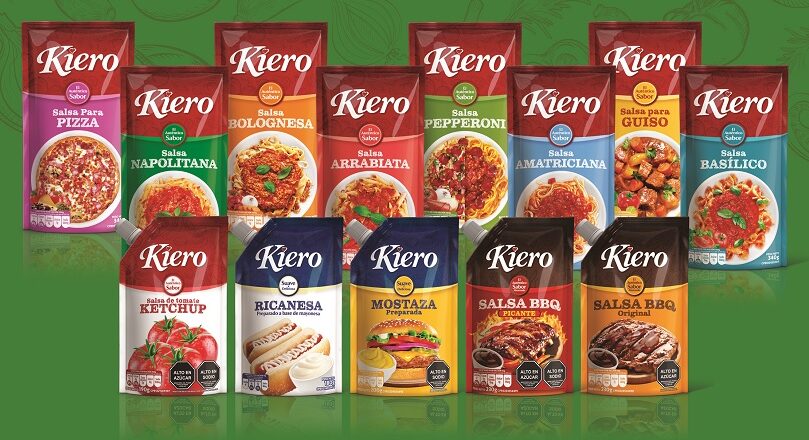 Kiero lanza su nueva presentación de salsas