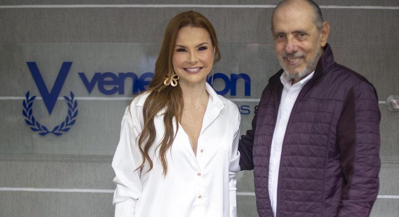 MARIA LAURA GARCÍA FIRMÓ ALIANZA CON VENEVISIÓN