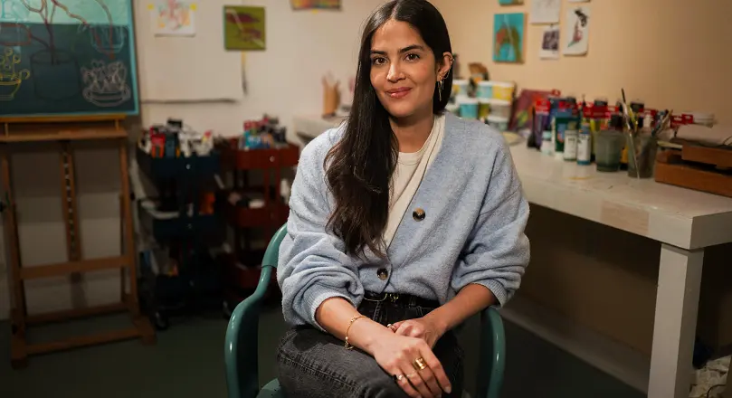 La artista plástico Orianna Montenegro ayuda a los afectados de los terremoto a través de sus obras
