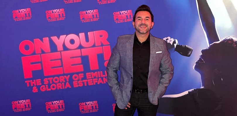 Pedro Carrero brilla en el musical “On Your Feet” sobre la vida de Gloria y Emilio Estefan