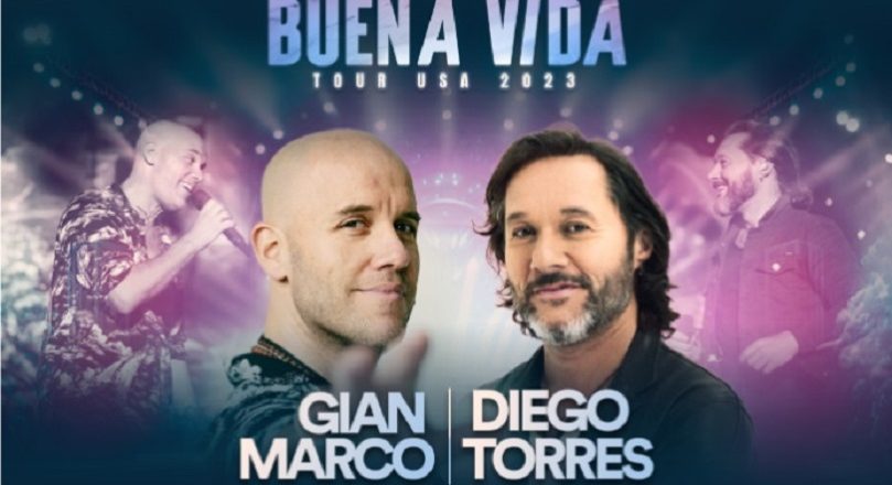 «Buena Vida» el tour de Gian Marco y Diego Torres llegan en Noviembre a los Estados Unidos.
