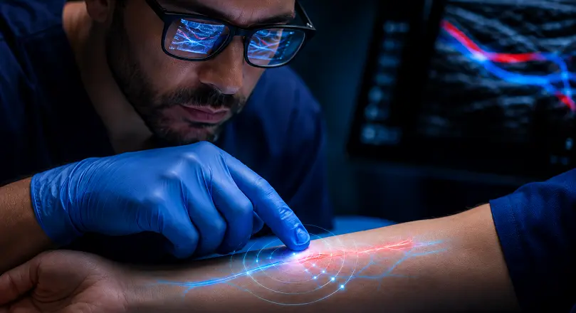 Venezolano lidera tecnología que podría reducir el dolor e intentos fallidos en accesos vasculares