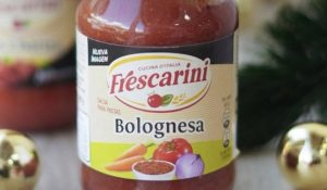 Salsa Bolognesa de Frescarini™aporta más proteínas y sabor a la pasta