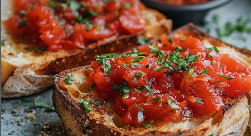 El Día Mundial del Pan prepara una deliciosa Bruschetta