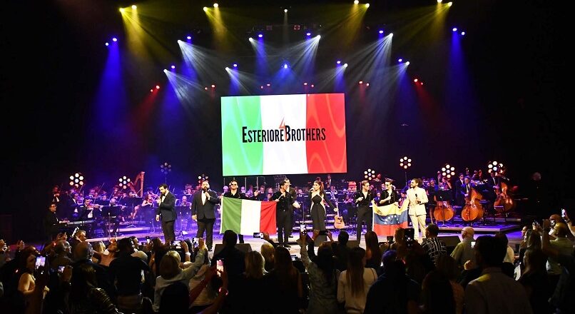 El público venezolano se rindió al frenesí musical de los Esteriore Brothers
