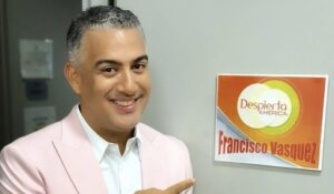 Francisco Vásquez inspirando y motivando en Despierta América de Televisa Univision