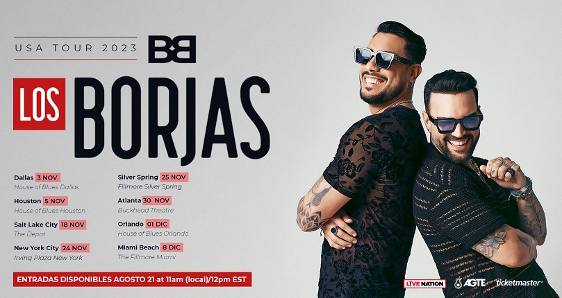 Luis Fernando y Ronald Borjas recorrerán Estados Unidos con gira de conciertos