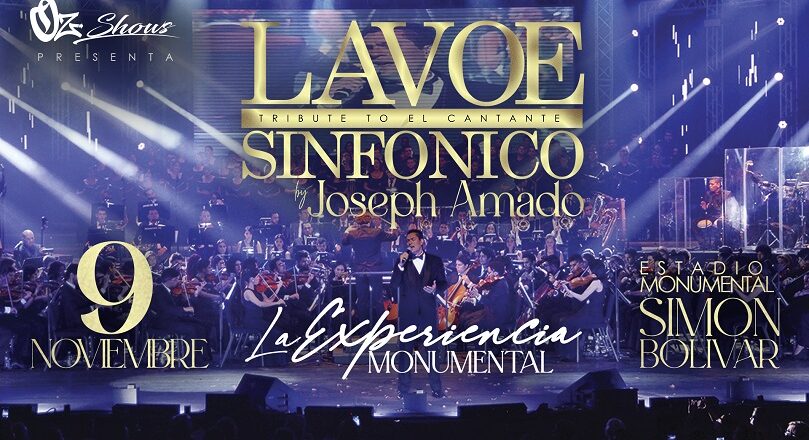 Joseph Amado lleva su “Lavoe Sinfónico” al Estadio Monumental de Caracas