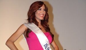 Imposición de banda Miss Turismo Latina Venezuela