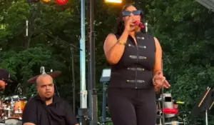 Judy Santos representa a la bachata con éxito rotundo en el Capital One City SummerStage de Nueva York