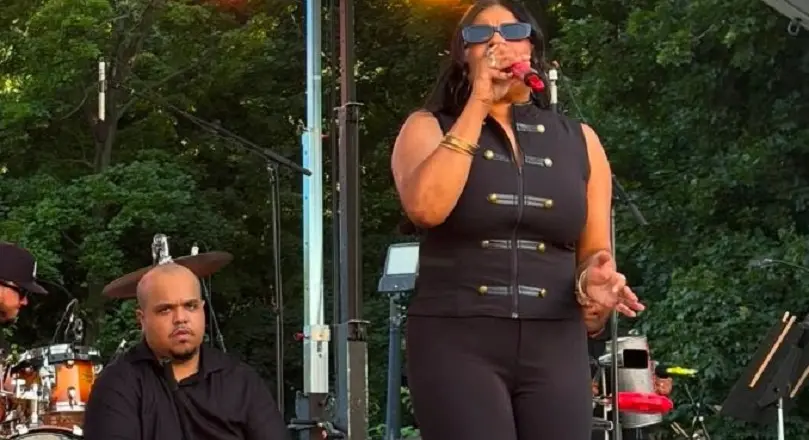 Judy Santos representa a la bachata con éxito rotundo en el Capital One City SummerStage de Nueva York