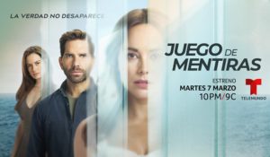 Arap Bethke estrena ‘Juego de Mentiras’, la nueva serie de Telemundo