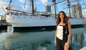 Miss Hispanoamérica Maricielo Gamarra se destaca en Miami participando en eventos emblemáticos