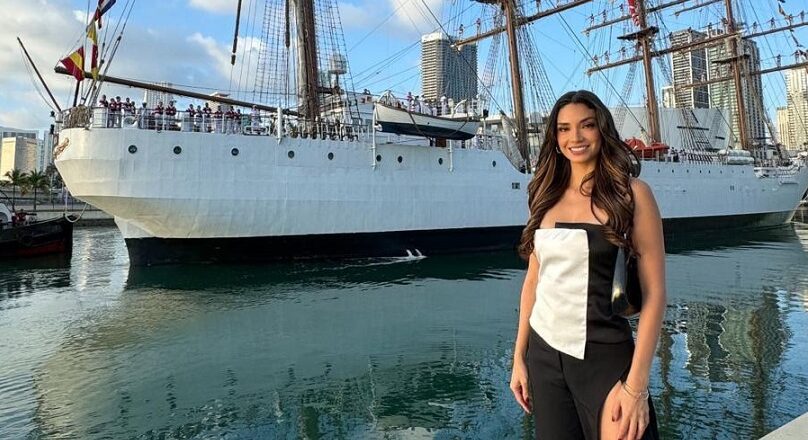 Miss Hispanoamérica Maricielo Gamarra se destaca en Miami participando en eventos emblemáticos