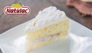 Pastel de Coco con una deliciosa receta Natulac