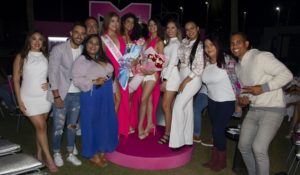 Amanda Sánchez, la soberana de la prensa en la presentación del Miss Teen Bolívar 2023 