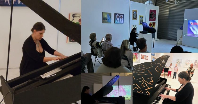 Sylvia Constantinidis estrena en concierto un nuevo piano de su invención